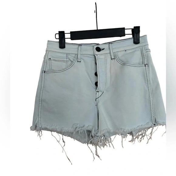 NWOT 3X1 DISTRESSED DENIM SHORTS - Picture 1 of 5